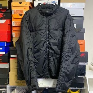 DKNY biker style puff jacket coat